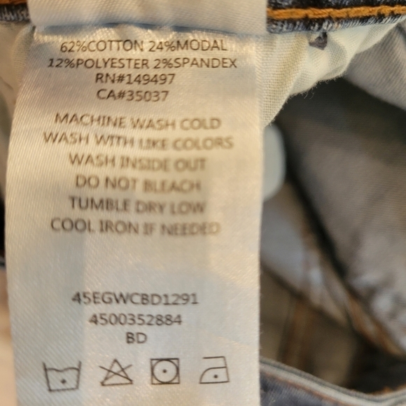 Sam Edelman The Kitten Mid Rise Skinny Ankle with Raw Hem - Picture 6 of 7